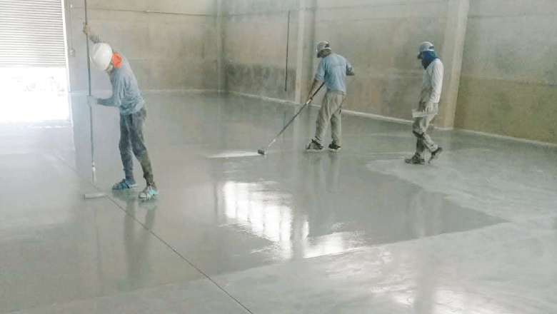 Pintura de piso